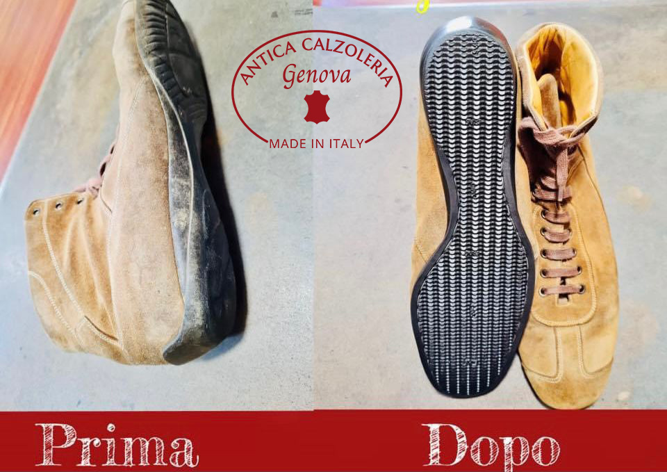 Calzolaio riparazione scarpe uomo Genova